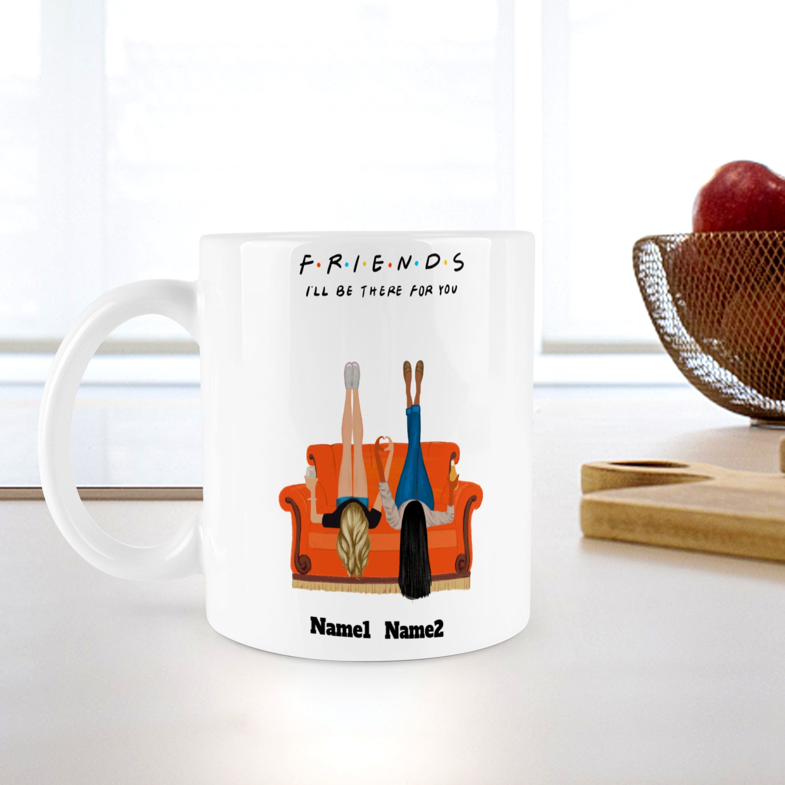 FRIENDS Custom White Mug
