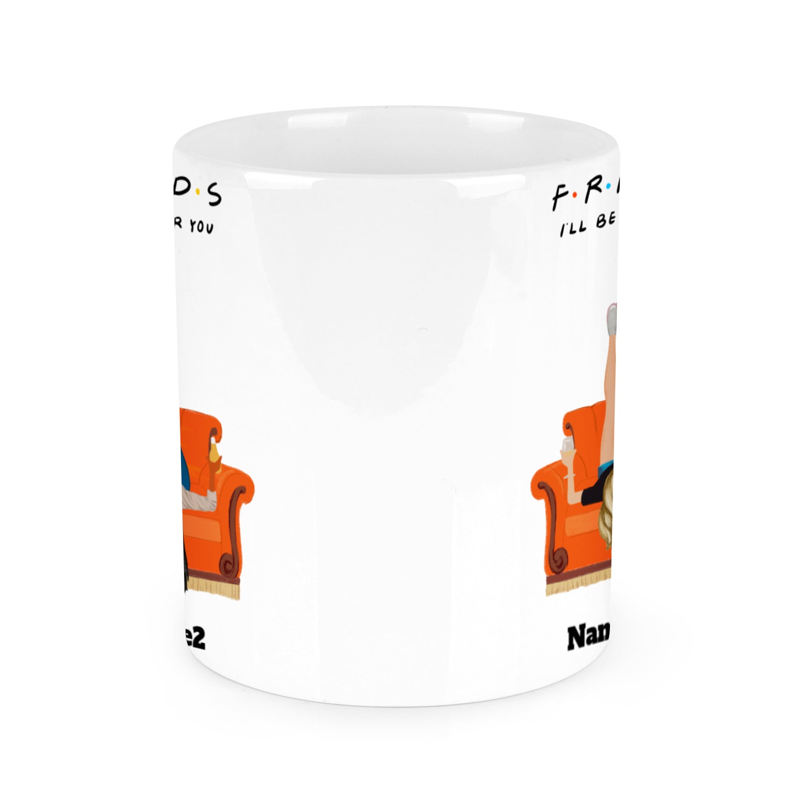 FRIENDS Custom White Mug